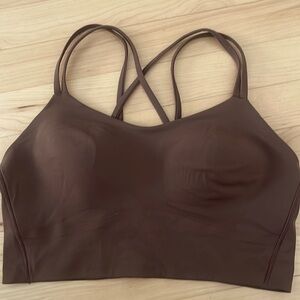 Lululemon longline cloud bra in Java, size 8.